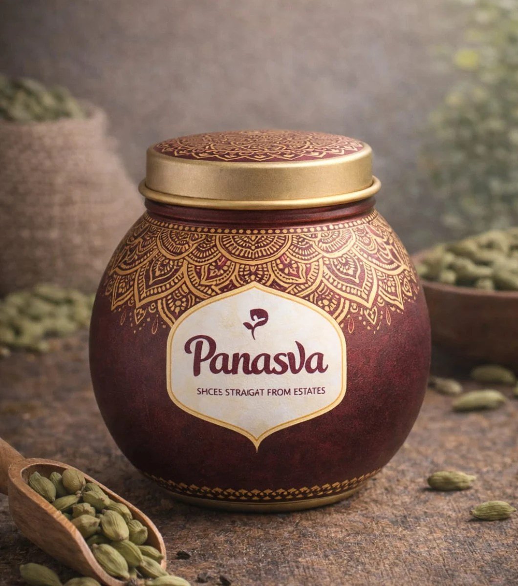Panasva green cardamom 10 g clay matki